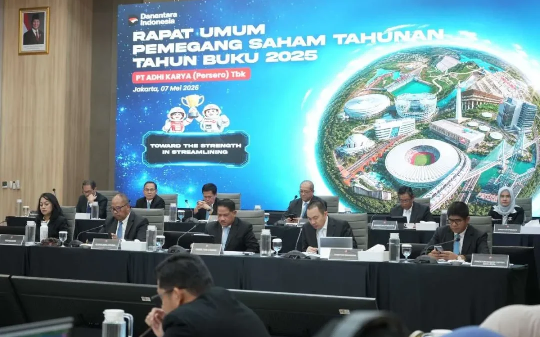 RUPST Adhi Karya (ADHI) Rombak Komisaris dan Direksi, Ini Susunan Pengurus Barunya